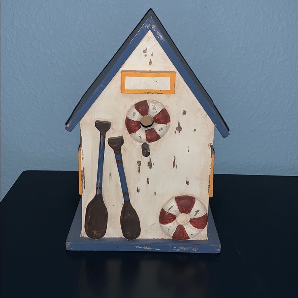 Beach house bird house